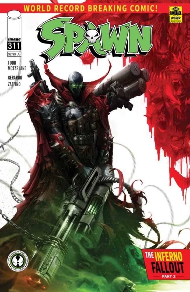 Spawn #311 Cover. C Mattina