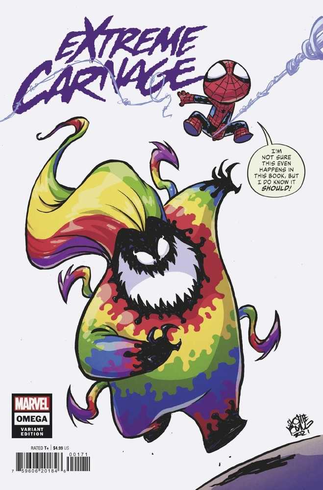Extreme Carnage Omega #1 Young Variant