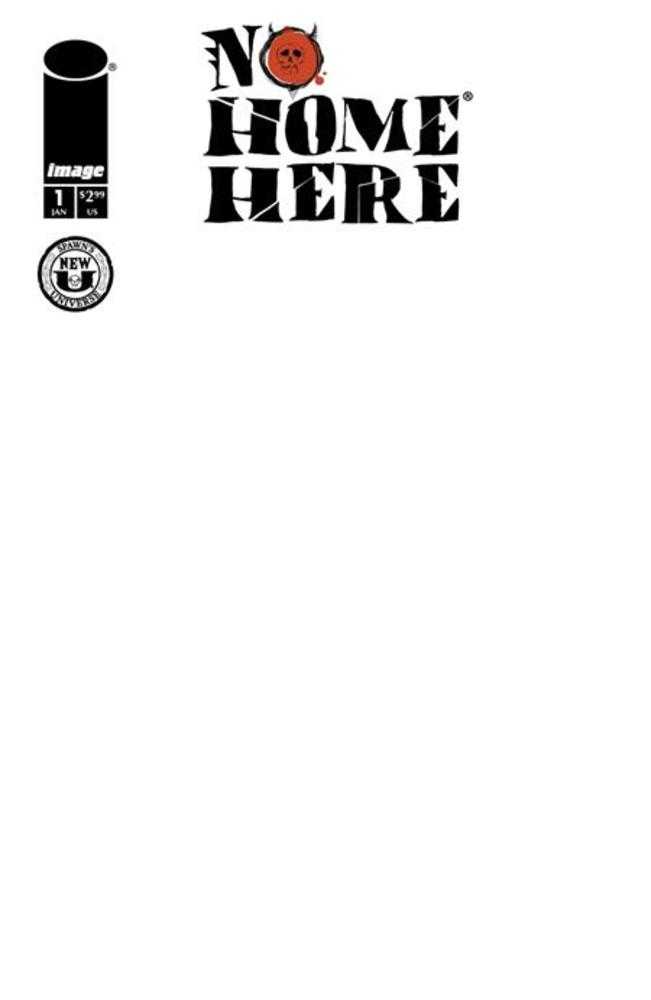 Spawn No Home Here #1 Cover C Blank Sketch Variant