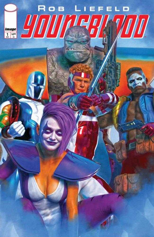 Youngblood #1 (2025) Cover J 1 in 100 Mark Spears Variant