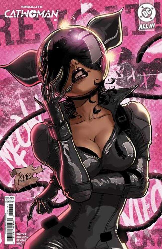 Absolute Catwoman #1 (Of 6) Cover C Kaare Andrews Card Stock Variant
