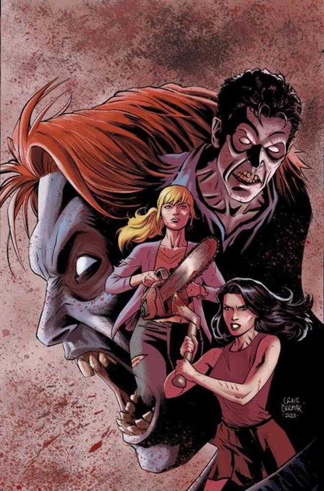 Archie X Army Of Darkness #4 Cover G 1 in 10 Craig Cermak Full Art Variant