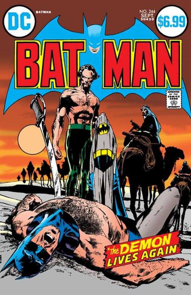 Batman #244 Facsimile Edition Cover C Neal Adams Foil Variant