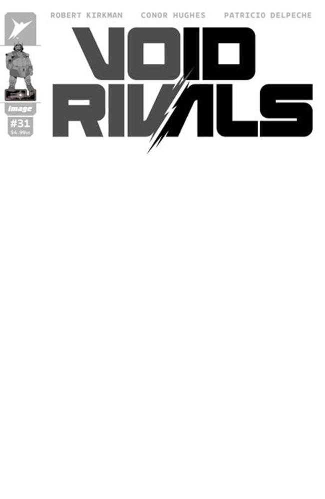 Void Rivals #31 Cover G Blank Sketch Variant