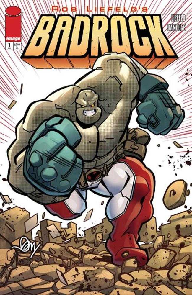 Badrock #1 Cover E Seth Damoose Variant