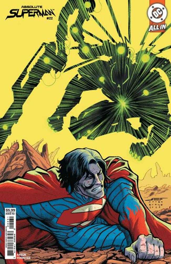 Absolute Superman #22 Cover C Juan Ferreyra Card Stock Variant