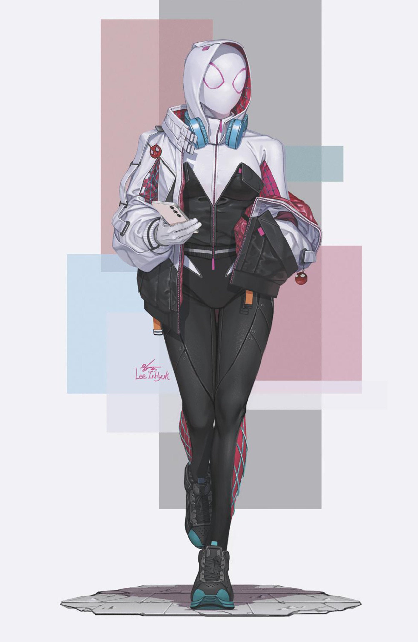All New Spider Gwen: The Ghost Spider #4 Inhyuk Lee Street Verse Full Art Variant