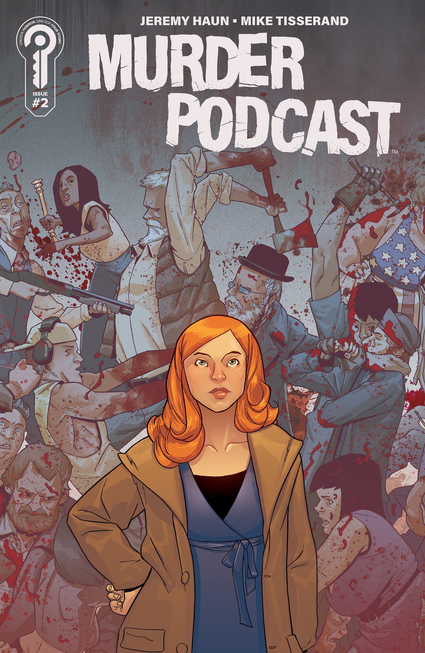 Murder Podcast #2 Cover B Mike Tisserand Connected