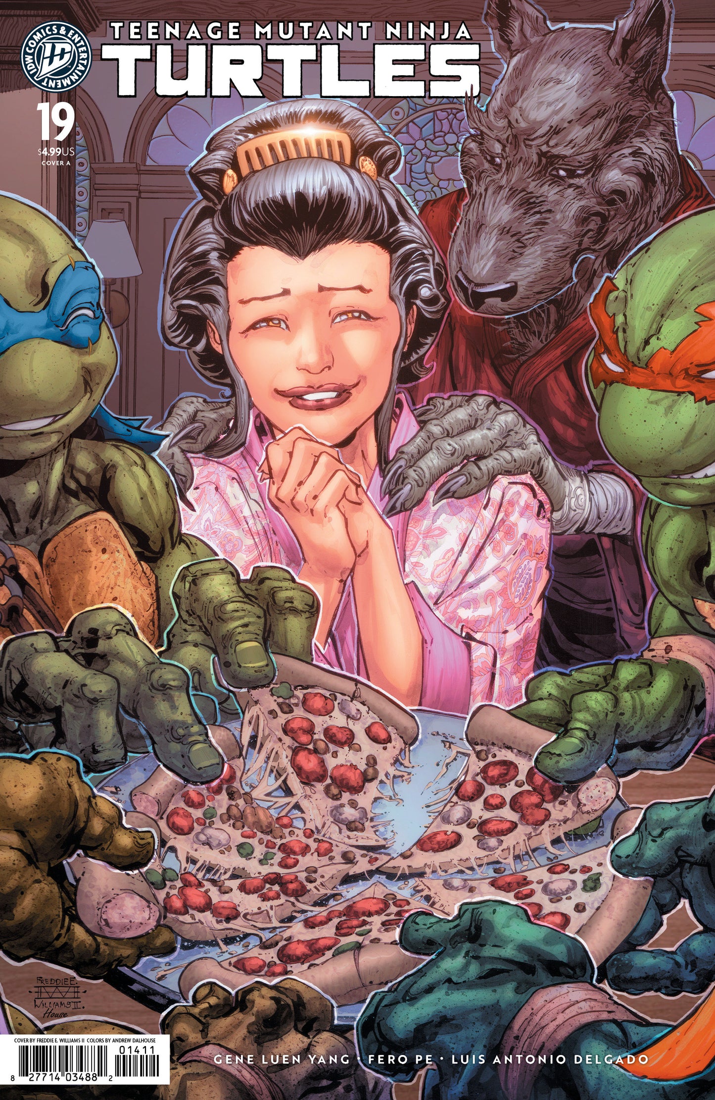 Teenage Mutant Ninja Turtles #19 Cover A (Williams II)