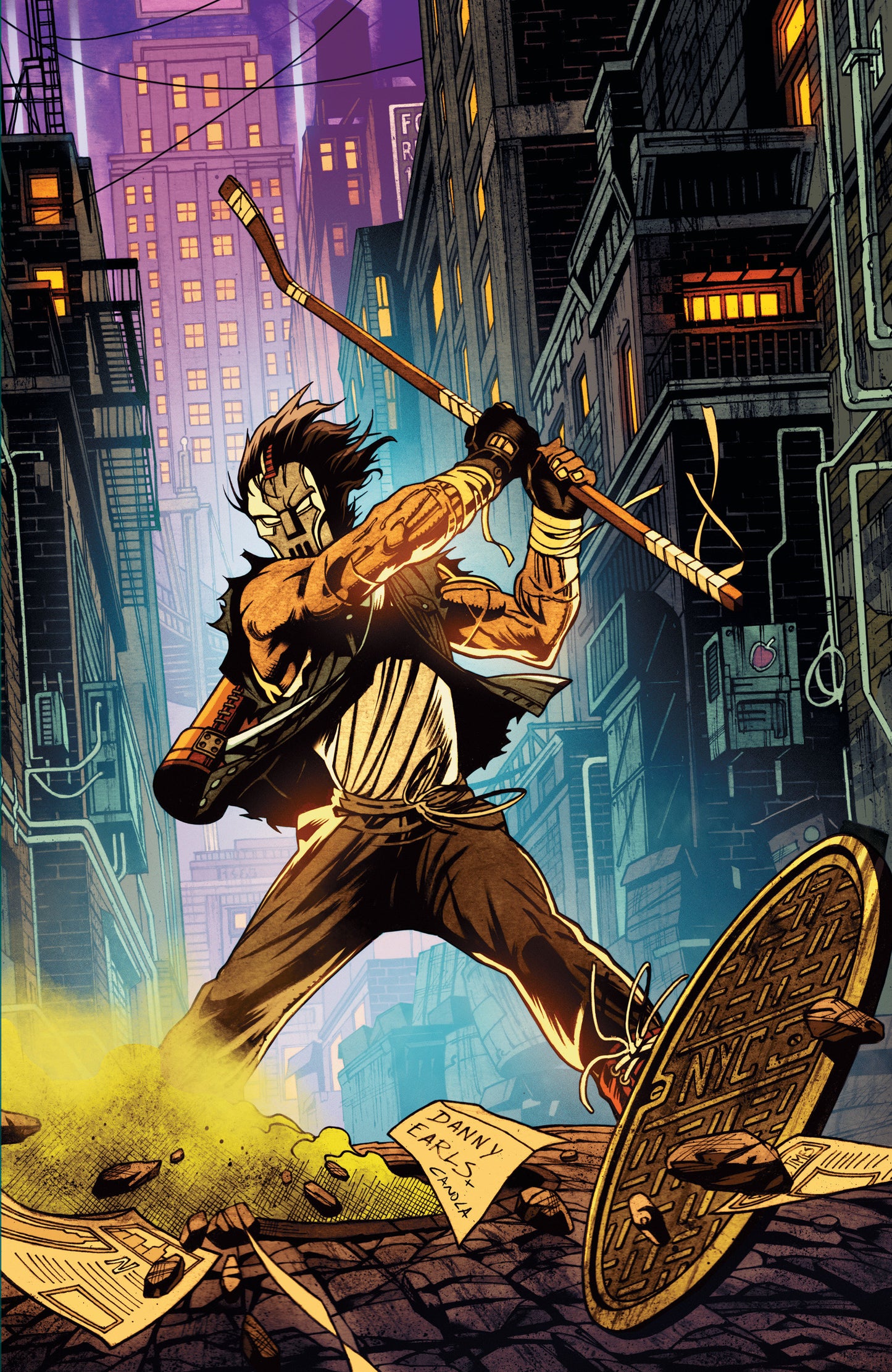 Teenage Mutant Ninja Turtles: Casey Jones #1 Variant Ri (25) (Earls Full Art)