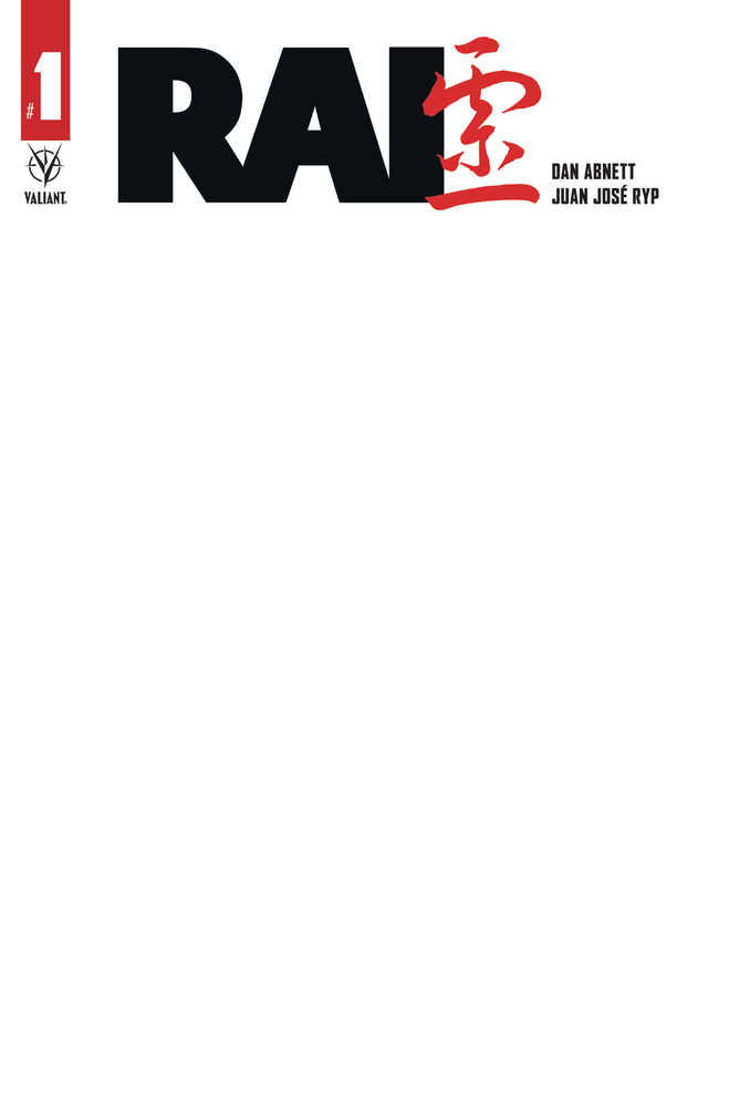 Rai (2019) #1 Cover D Blank Sketch