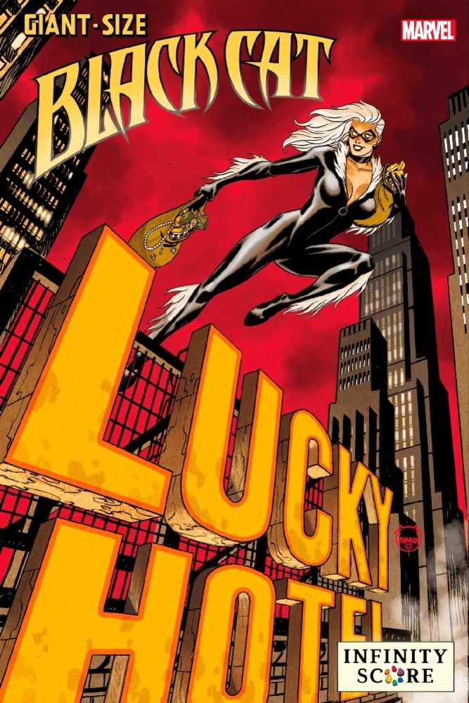 Giant Size Black Cat Infinity Score #1 Johnson Lucky Variant