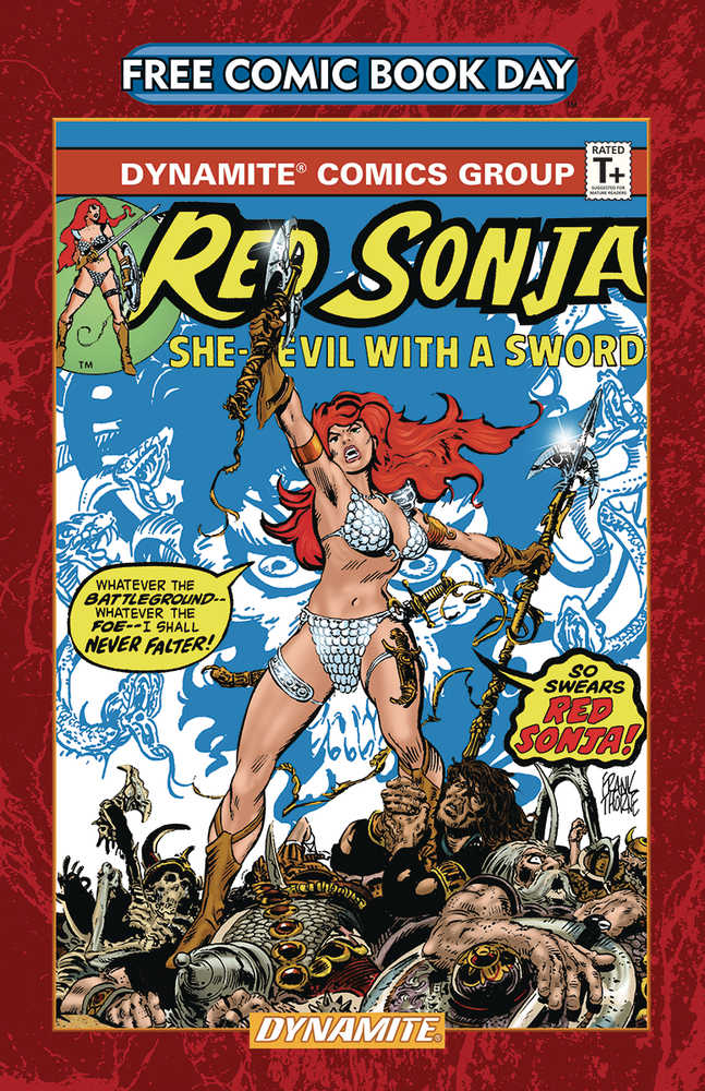 Free Comic Book Day 2022 Red Sonja Marvel Feature Stories