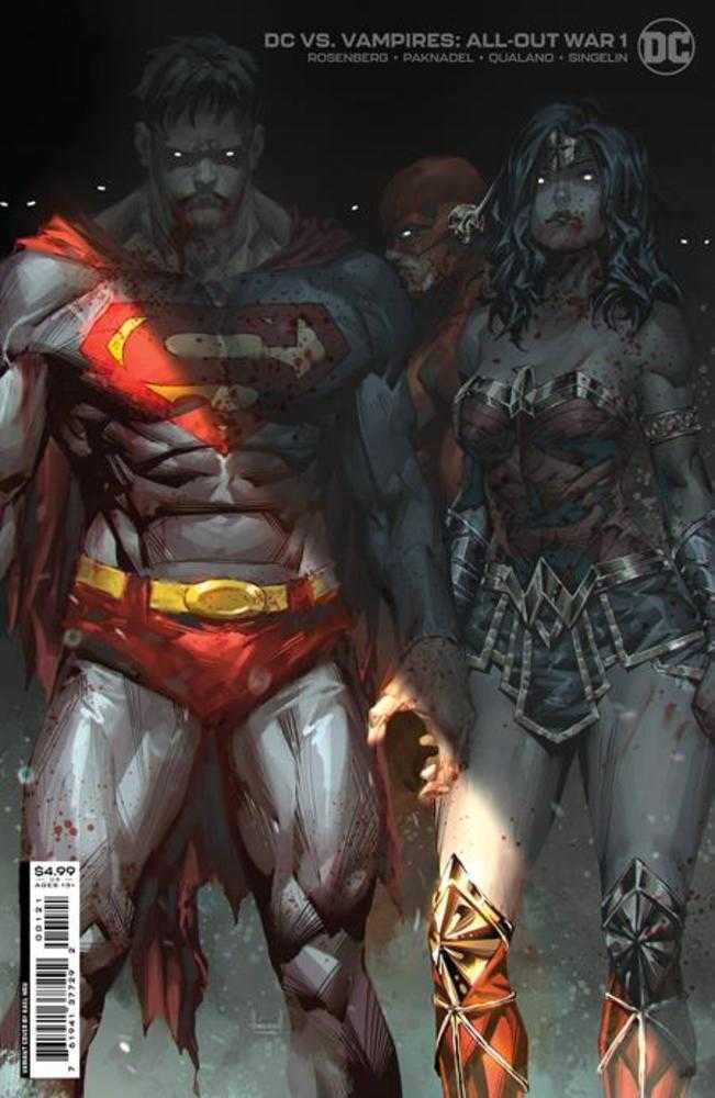DC vs Vampires All Out War #1 (Of 6) Cover B Kael Ngu Card Stock Variant