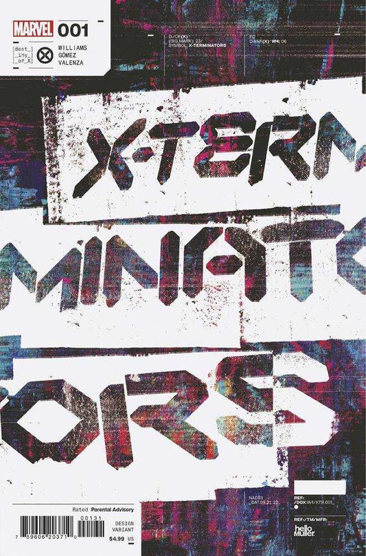 X Terminators #1 (Of 5) 10 Copy Variant Edition Muller Design Variant