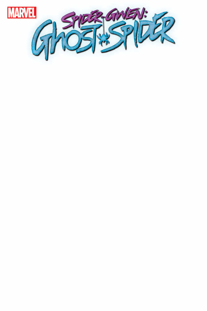 Spider Gwen The Ghost Spider #1 Blank Cover Variant