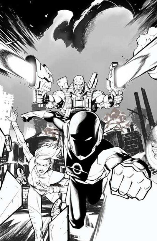 Radiant Black #39 Cover E Daniel Bayliss Youngblood Team Up Black & White Full Art Variant