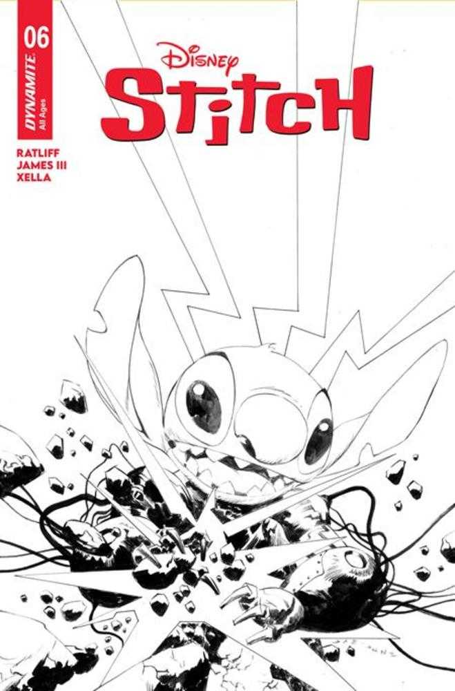 Stitch #6 Cover E 1 in 10 Jae Lee Line Art Variant
