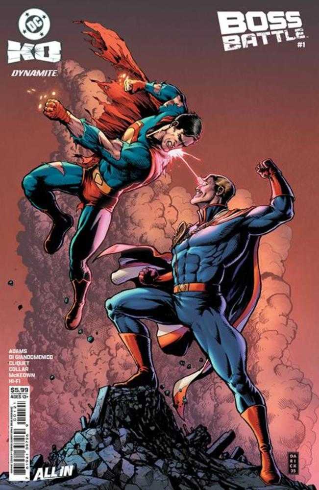 DC K.O. Boss Battle #1 (One Shot) Cover B Darick Robertson Card Stock Variant