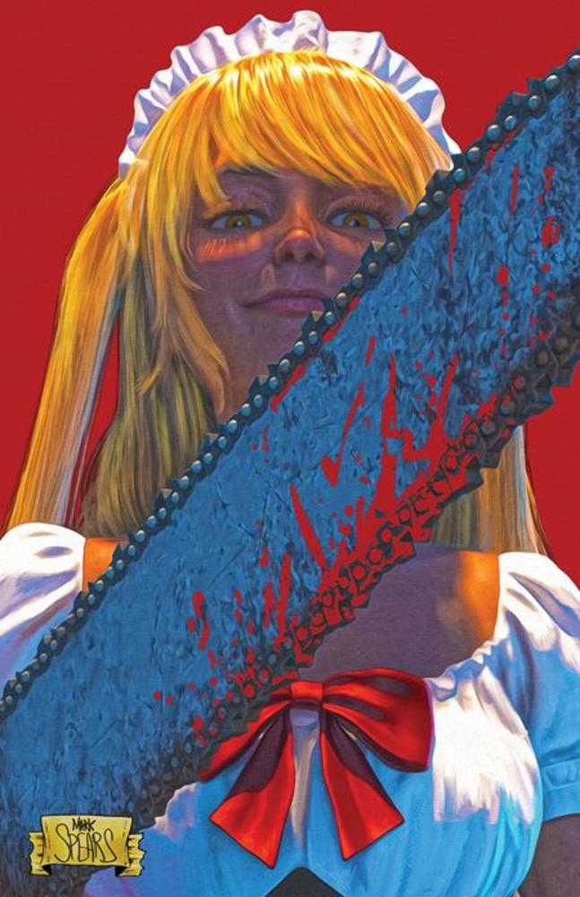 Maid Cafe #1 Cover D Inc 1:90 Mark Spears Metal Full Art Variant (Free)  (Mature)