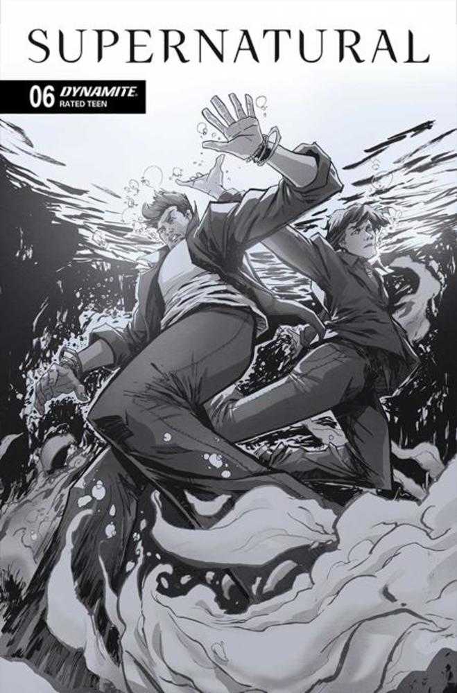Supernatural #6 Cover F 1 in 10 David Cousens Line Art Variant