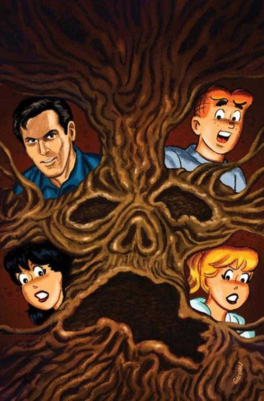Archie X Army Of Darkness #4 Cover I Inc 1:20 Bill Galvan Full Art Variant