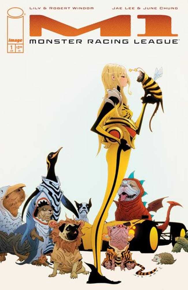 M1 Monster Racing League #1 Cover D 1 in 25 Jae Lee Pets Variant