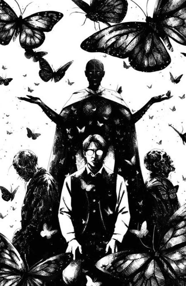 Nectar #4 Cover E Inc 1:30 Maan House Full Art Black & White Variant