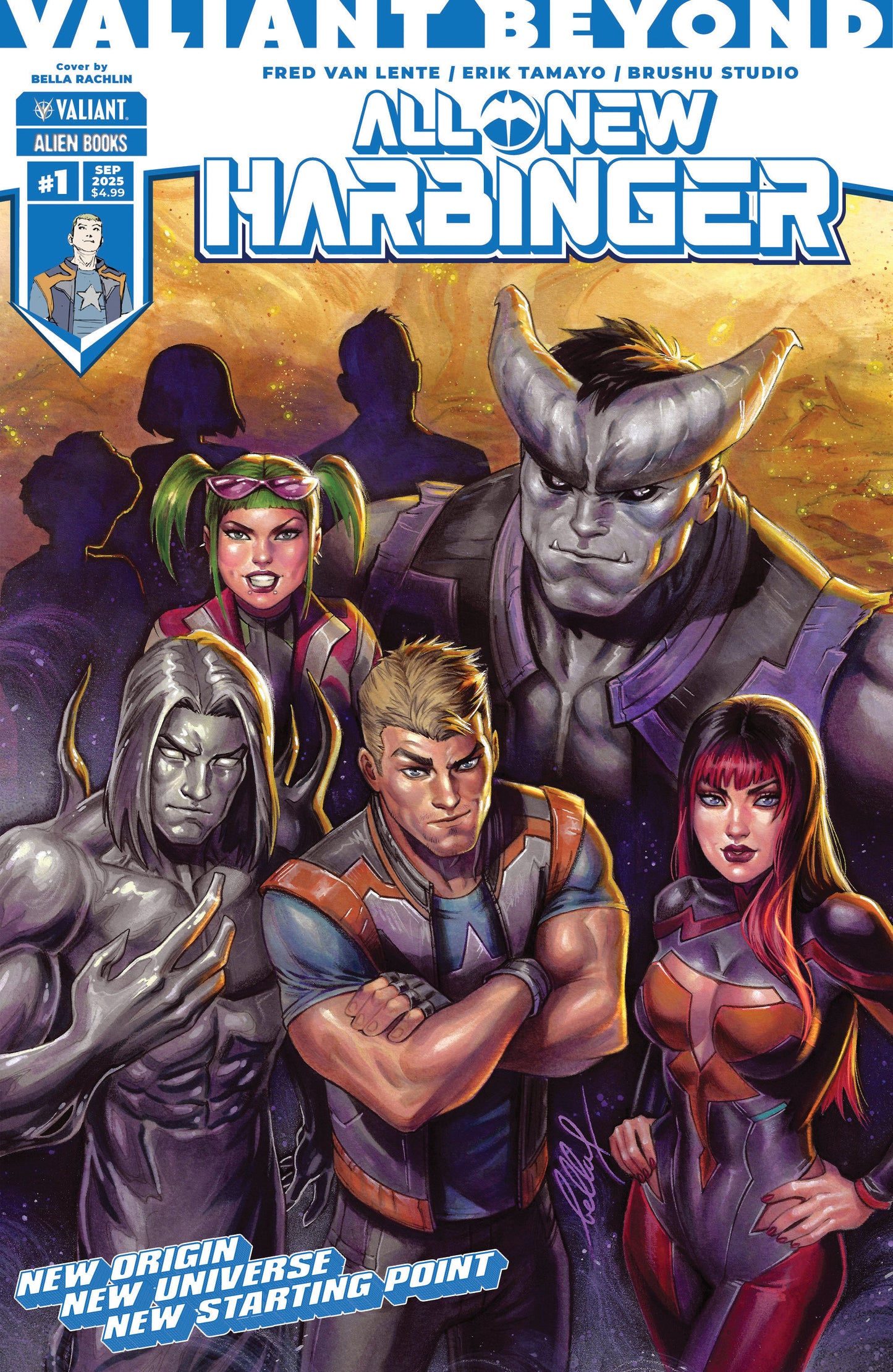 Valiant Beyond: All New Harbinger #1 Cover A (Rachlin)