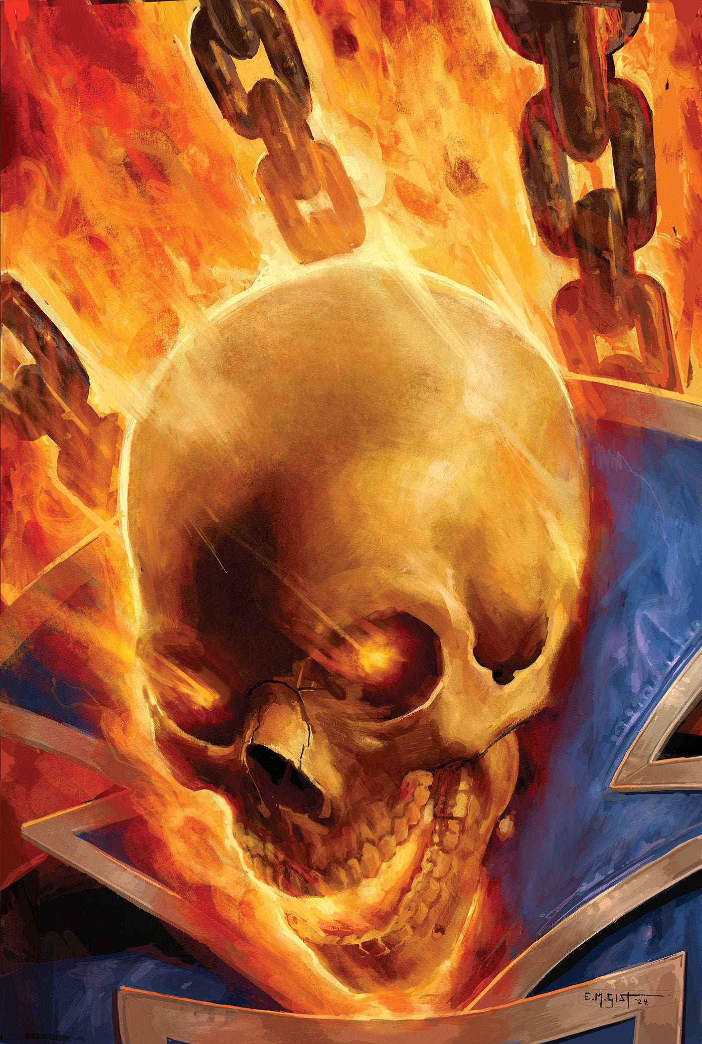 Spirits Of Violence #1 E.M. Gist Full Art Variant