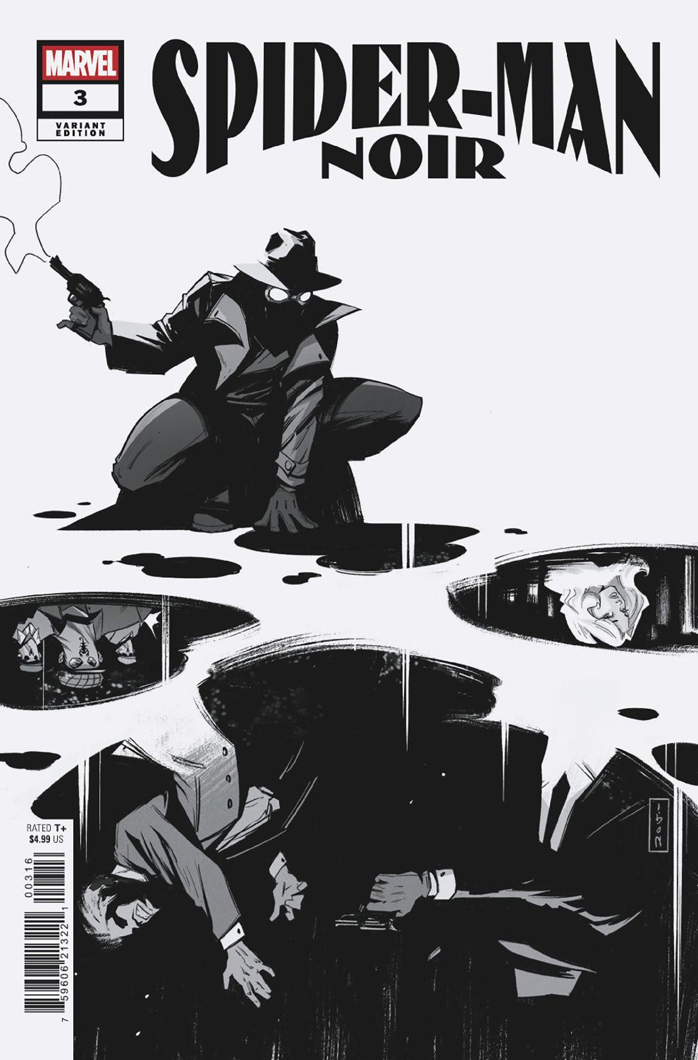 Spider-Man Noir #3 Nogi San Variant