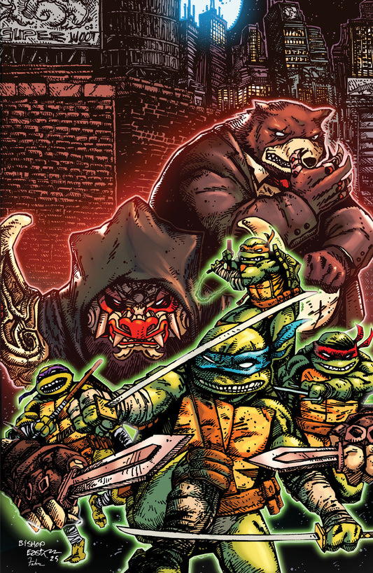 Teenage Mutant Ninja Turtles #14 Variant Ri (25) (Eastman & Bishop Full Art)