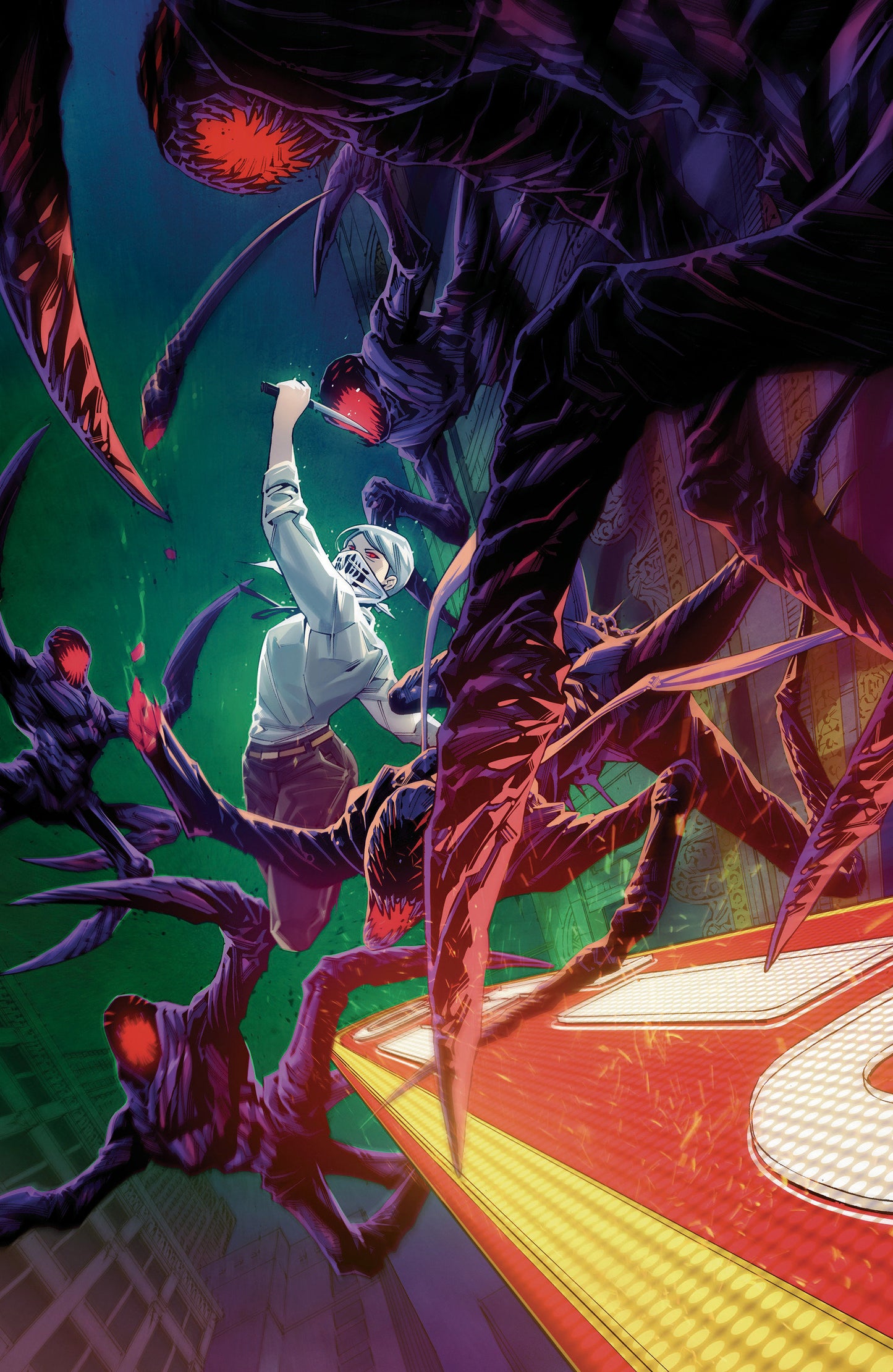 Fall Of The House Of Slaughter #2 E 1 in 25 Variant Edition (Full Art, Chang)